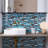 Natural 11.82 in. x 12.01 in. Interlocking Glossy Glass Mosaic Tile-60816657
