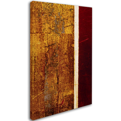 «Gold Flakes» par Eyron, reproduction d'art sur toile tendue
