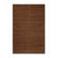 Machine Washable Solid Brown Area Rug-1163331829
