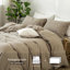 Ensemble de housse de couette 100% coton délavé MooMee-111219967-109236630