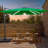 Jamestown 132'' Lighted Cantilever Umbrella with a Base-718349386