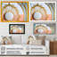 Lune blanche se levant - reproduction sur toile-87382869-87382875