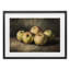 Pommes dans une ombre douce, reproduction encadrée sous verre, design par Petal Prints Design-130820973-130820977