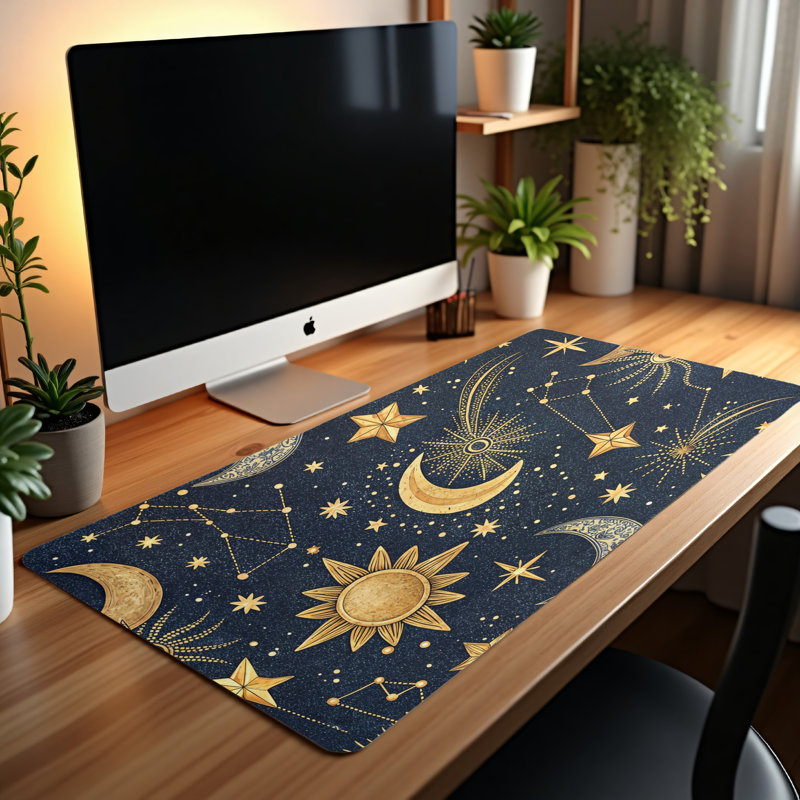 Polyester Desk Pad, 23.6x13.8