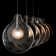 Veneto 5-Light Linear Pendant - Clear Glass with Frosted Diffuser Shade