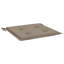 Ensemble de coussins de chaise pour 6 coussins de jardin 100% polyester taupe Oxford-113949409-113949439