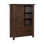 Classeur transitionnel classique avec 8 tiroirs et tablettes de rangement pour meubles de chambre à coucher 1 pièce, sans assemblage