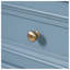 Meuble-lavabo 24 po bleu indigo avec portes à fermeture en douceur
