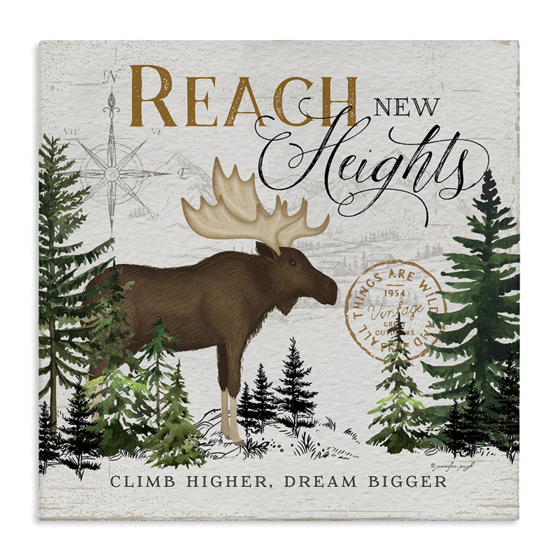 «Reach New Heights Ivory Pines», art mural par Jennifer Pugh, H 24 po x l 24 po
