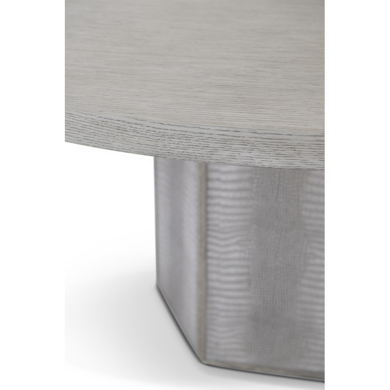 Spencer ST. James Round Dining Table, Gray