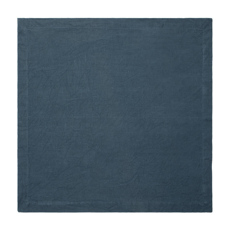 Linen Square Napkin, Indigo