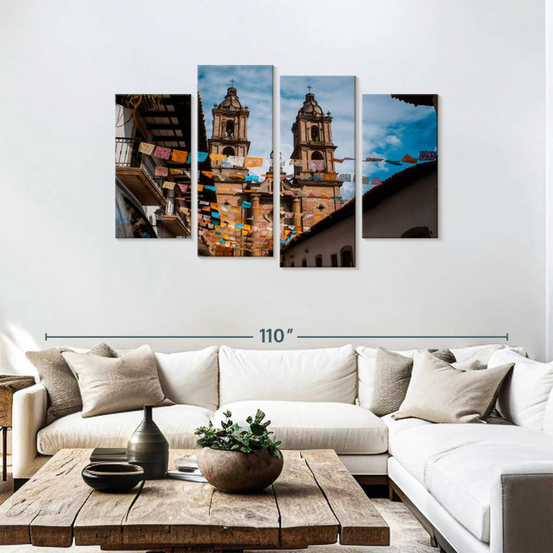 Adella Church In Valle De Bravo, 48" H x 75" W