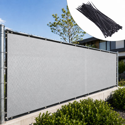 Royal Shade Privacy Screen Cover Windscreen with Heavy Duty Brass Grommets