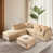 Velours côtelé beige