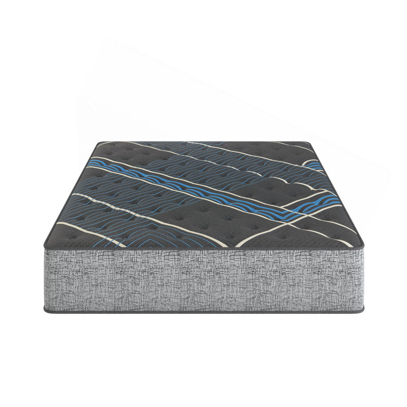 Matelas hybride de 14 po Restonic Comfort Care, matelas à ressorts ensachés individuel, confort moyen, Lit double