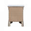 Nightstand In Silver Champagne