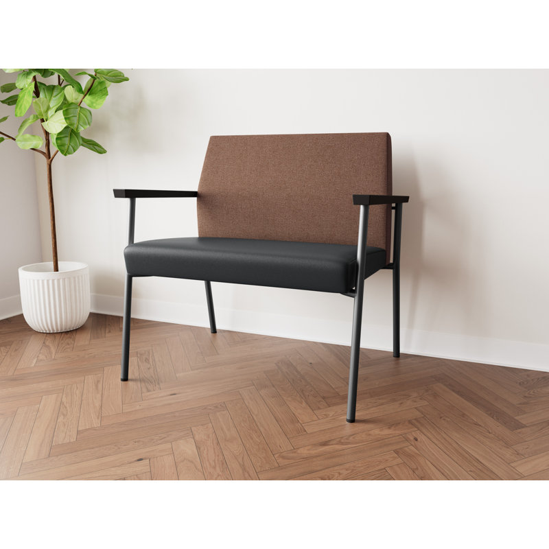 Lesro Chaise de bureau Mystic, Gris anthracite, Archetype Cafe Modena Graphite