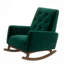 Chaise berçante, chaise berçante en bois massif Demetrius-1663025650
