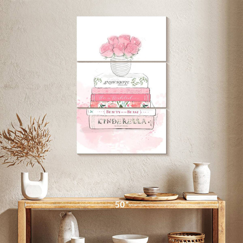 Keiraleigh Belle's Library, 38" H x 24" W