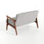 2 Seater Linen Loveseat-65865457