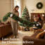  180cm Artificial Christmas Garland with Pinecones
