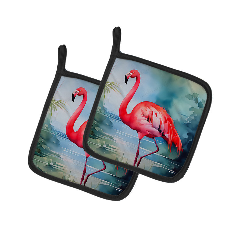 Caroline's Treasures Nautical Collection Polyester Potholder Set