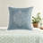 Elegant 8 Piece Bedding Sets, Polyester Jacquard, Classic Aqua Silver Design