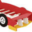 Lit plateforme Race Car, roues incluses-129230362