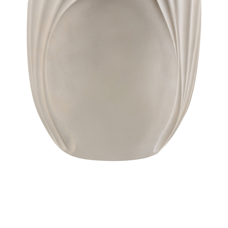 Pot Planter, 53cm H x 44cm W x 44cm D, Beige
