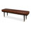 Prince Albert Leather Bench