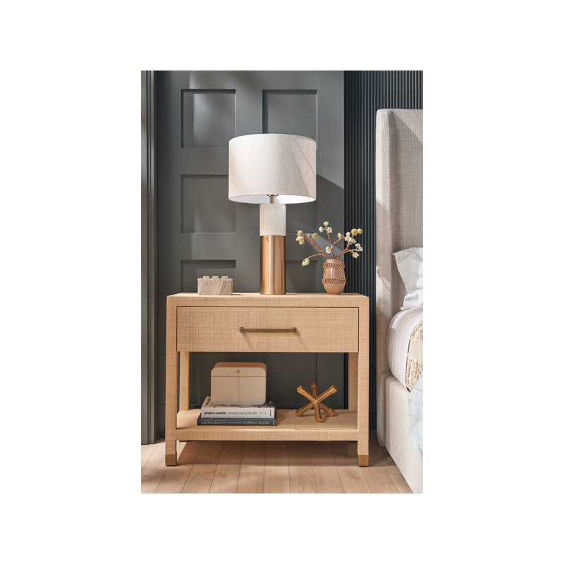 Leah 1 - Drawer Nightstand