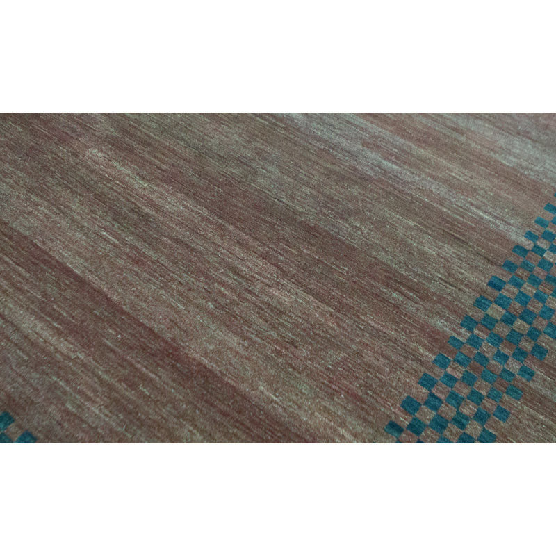 Hand-Knotted High-Quality Brown Area Rug