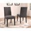 Ensemble de salle à manger 7 pièces, table à manger en épingle à cheveux avec 6 chaises, 3 options de couleurs-2062410775