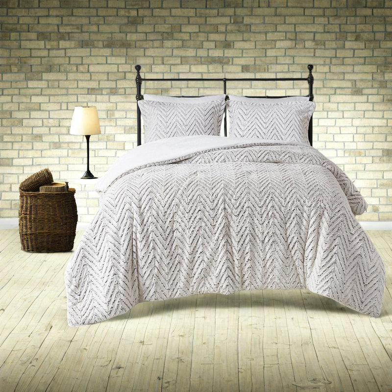 Ensemble de literie en fausse fourrure Cozy