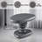 Charlene Gray High Gloss End Table