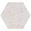 Carreau de sol et de mur en porcelaine de 9 po à aspect terrazzo de Jurassic Hex (8,07 pieds carrés / caisse)-53420312