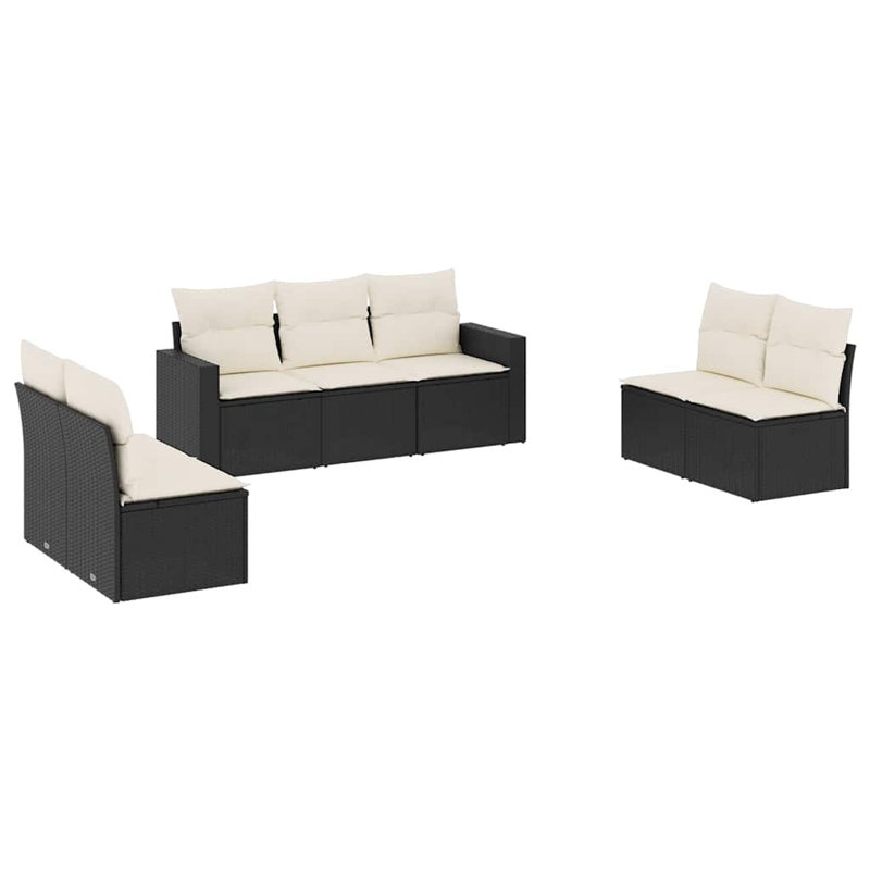 Canapé modulaire d'extérieur Vidaxl