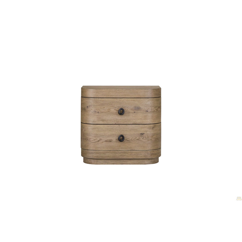 Table de chevet 2 tiroirs