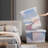 Clear Storage Bins with Lids, 8 Pack 90 Quart Stackable Plastic Storage Containers, BPA-Free Organizing Bins with Pull Handles & Secure Latches for Home, Bathroom, Kitchen, Closet-129682329-129682333