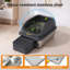 Stainless Steel, PP Litter Box Enclosure