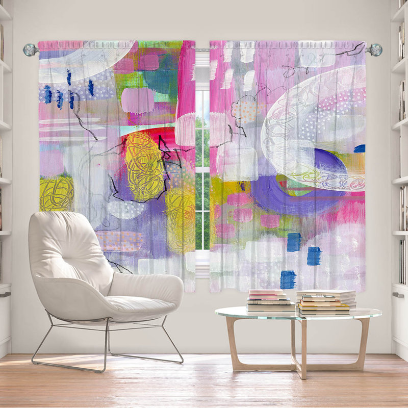 Gerolf Room Darkening Curtain Pair, 56" W x 78" L