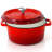 NutriChef 5 Quarts Non-Stick Enameled Cast Iron Round Dutch Oven