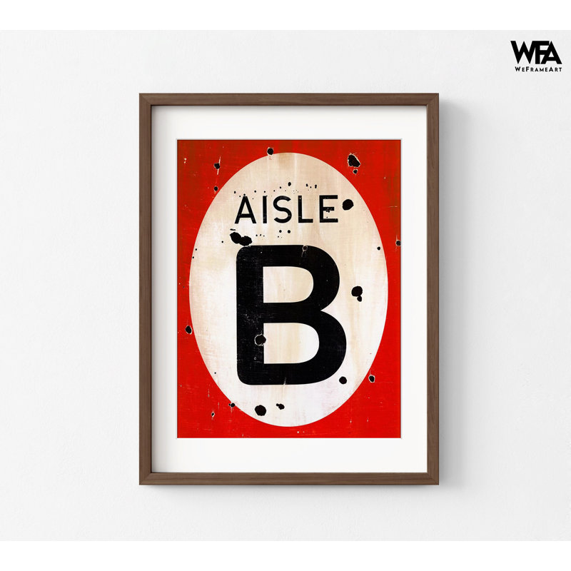 Impression de l'affiche B, lettre B, art mural rouge, idée de décor industriel sur le thème Airbnb, affiche de chambre d'adolescent