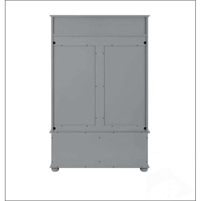 Banc d'entrée pour vestibule avec étagères et armoires à chaussures Classic