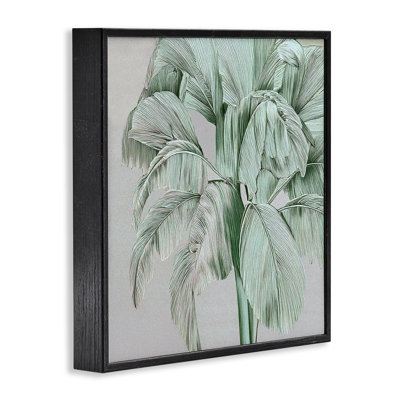 Giclée encadrée verte et tropicale verte, design par Norm Stelfox