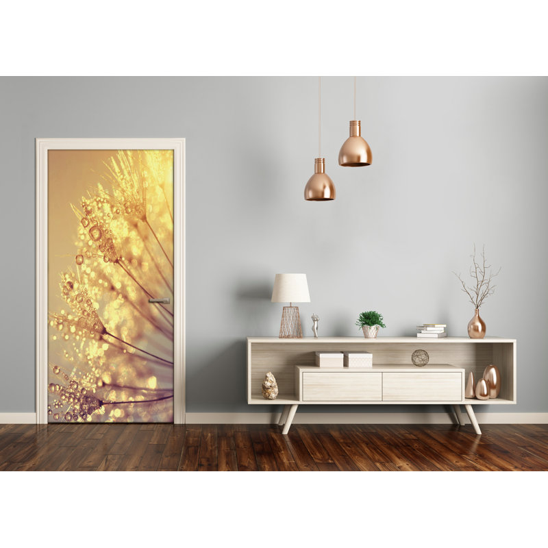 Dandelion Seeds Door Decal