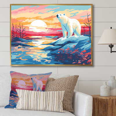 «Sunrise Bear», art mural