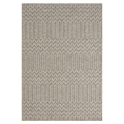 Hashrat Flatweave Faux Jute Tan/Natural Indoor/Outdoor Rug