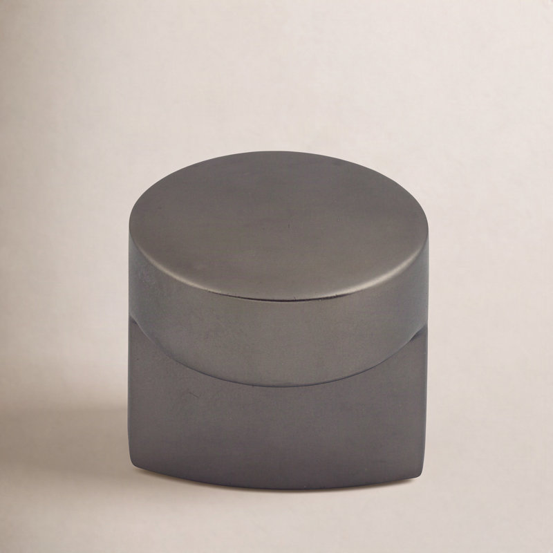 Hartridge 1 1/8" Length Cylindrical Knob, Ash Gray