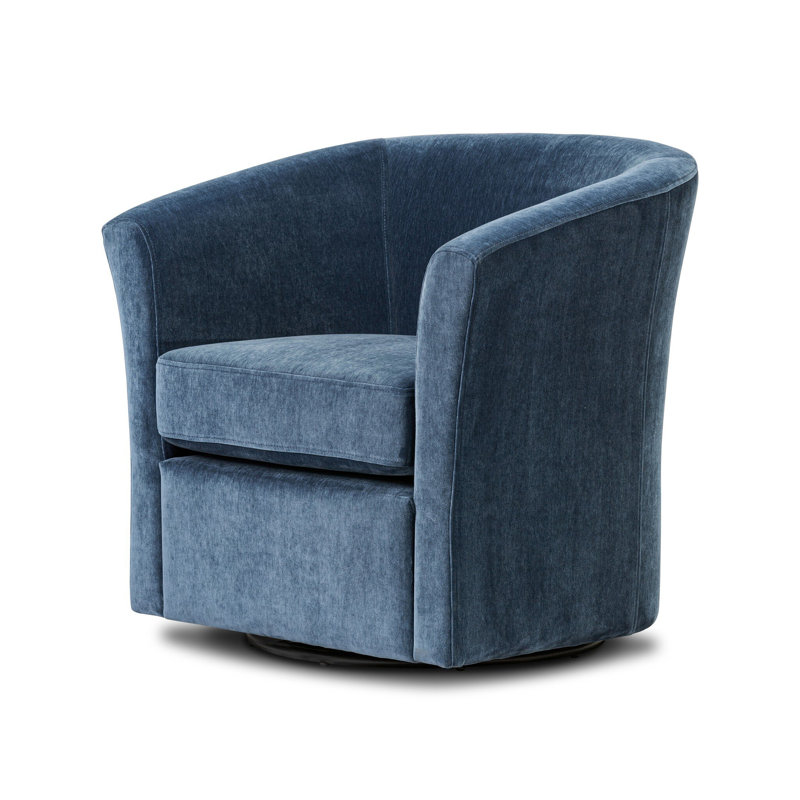 Jett Swivel Chair-Sapphire, Sapphire